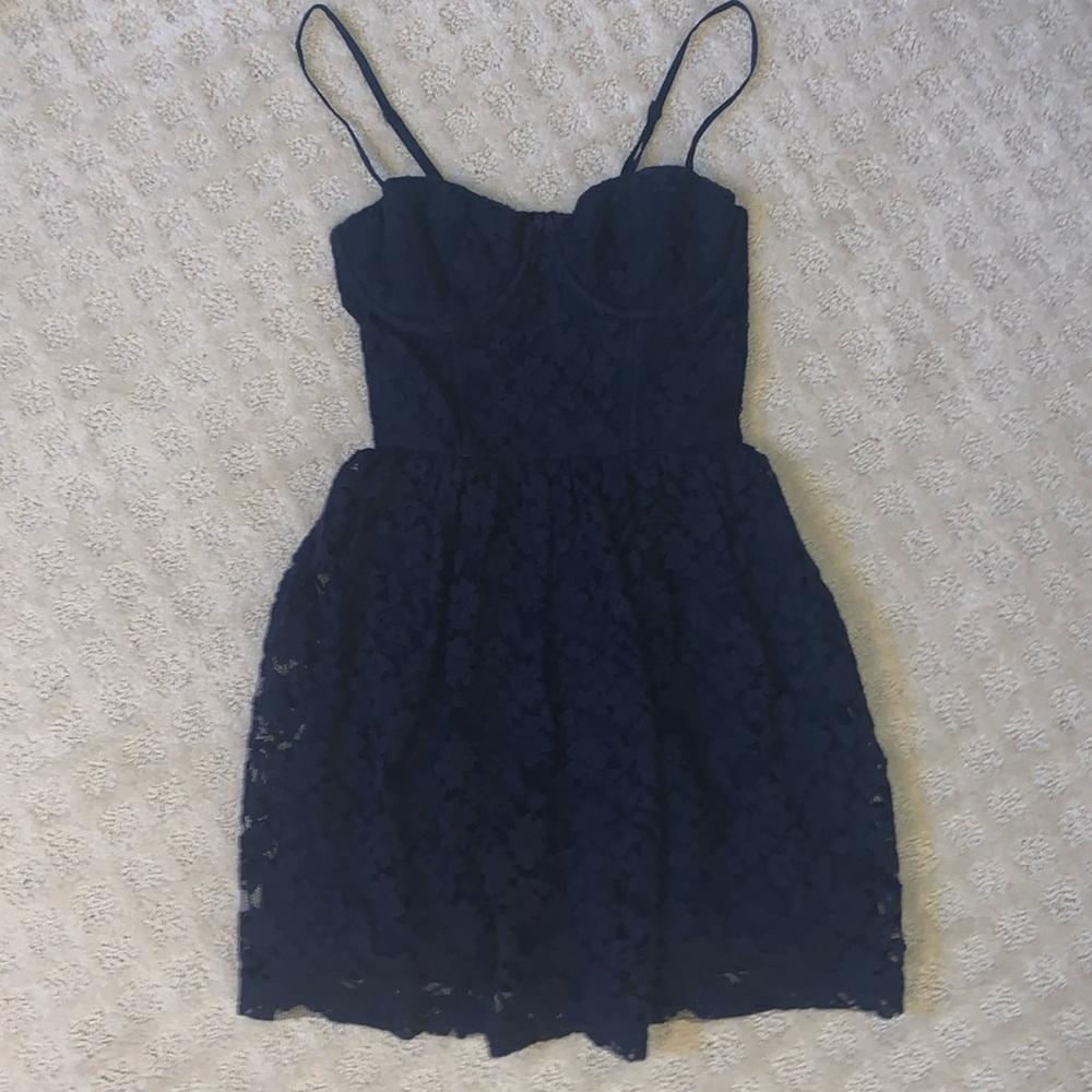 Abercrombie & Fitch Navy Blue Mini Dress